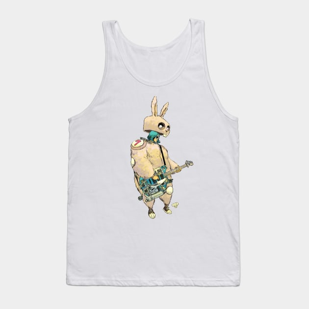 Rabbit Rock Tank Top by jesse.lonergan